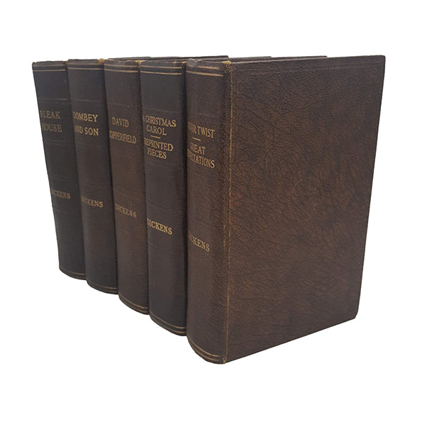 Charles Dickens' Collected Works - Odhams (13 Brown Books)
