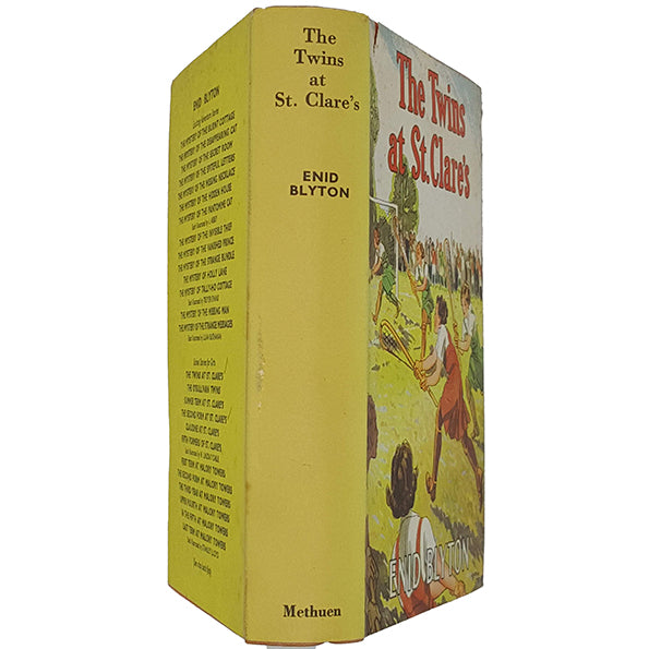 Enid Blyton's The Twins at St. Clare's - Methuen 1958