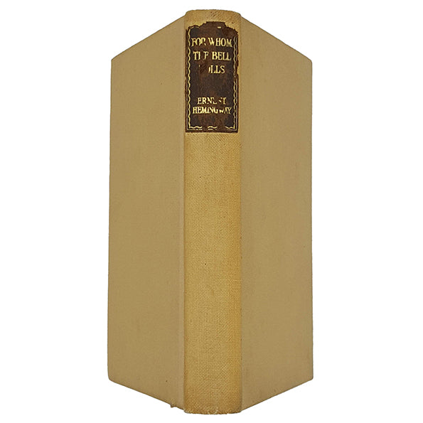 Ernest Hemingway's For Whom the Bell Tolls - Reprint Society 1942