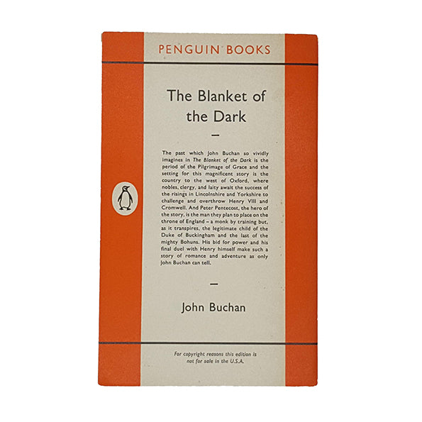 The Blanket of the Dark by John Buchan - Penguin 1961