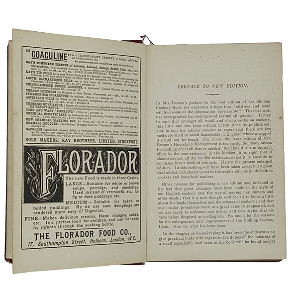 Mrs Beeton's Cookery Book - Ward Lock &amp; Co. 1896