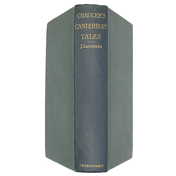 Geoffrey Chaucer's Canterbury Tales - Dent 1909