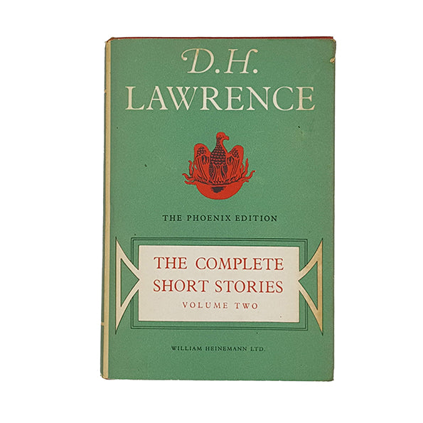 D. H. Lawrence's Complete Short Stories Volume II - Heinemann 1965
