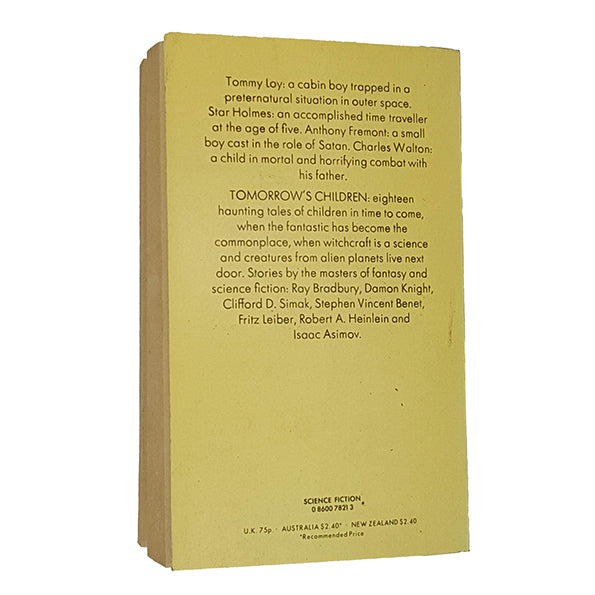 Tomorrow's Children edited by Isaac Asimov - Futura 1974