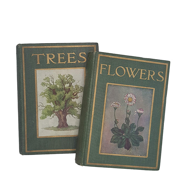 Flowers and Trees by Janet Harvey Kelman (2 Books)