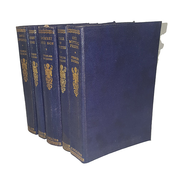 Charles Dickens' Collected Works - Collins (5 Blue Books)