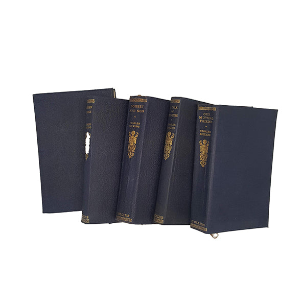 Charles Dickens' Collected Works - Collins (5 Blue Books)
