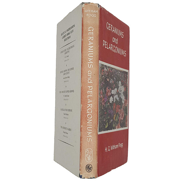 Geraniums and Pelargoniums by H. G. Witham Fogg - Garden Book Club 1964