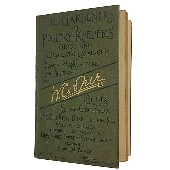 William Cooper Catalogue Copyright Price 2/6