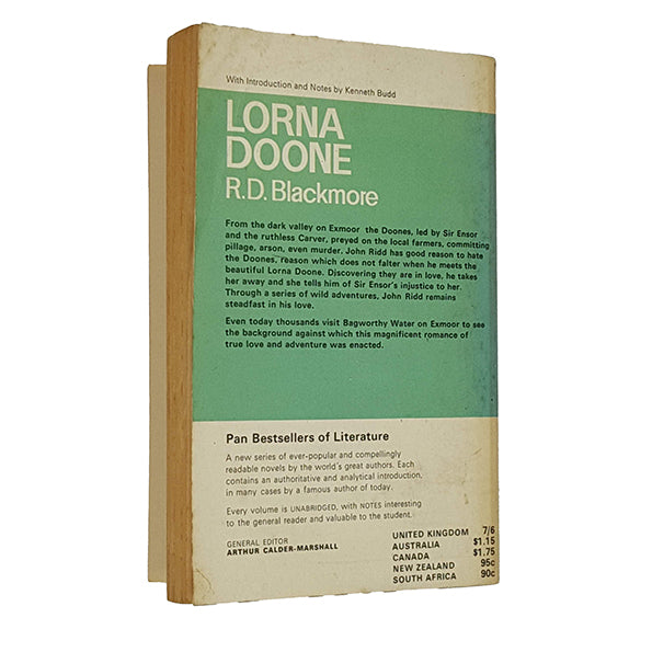 Lorna Doone by R. D. Blackmore - Pan Books 1967