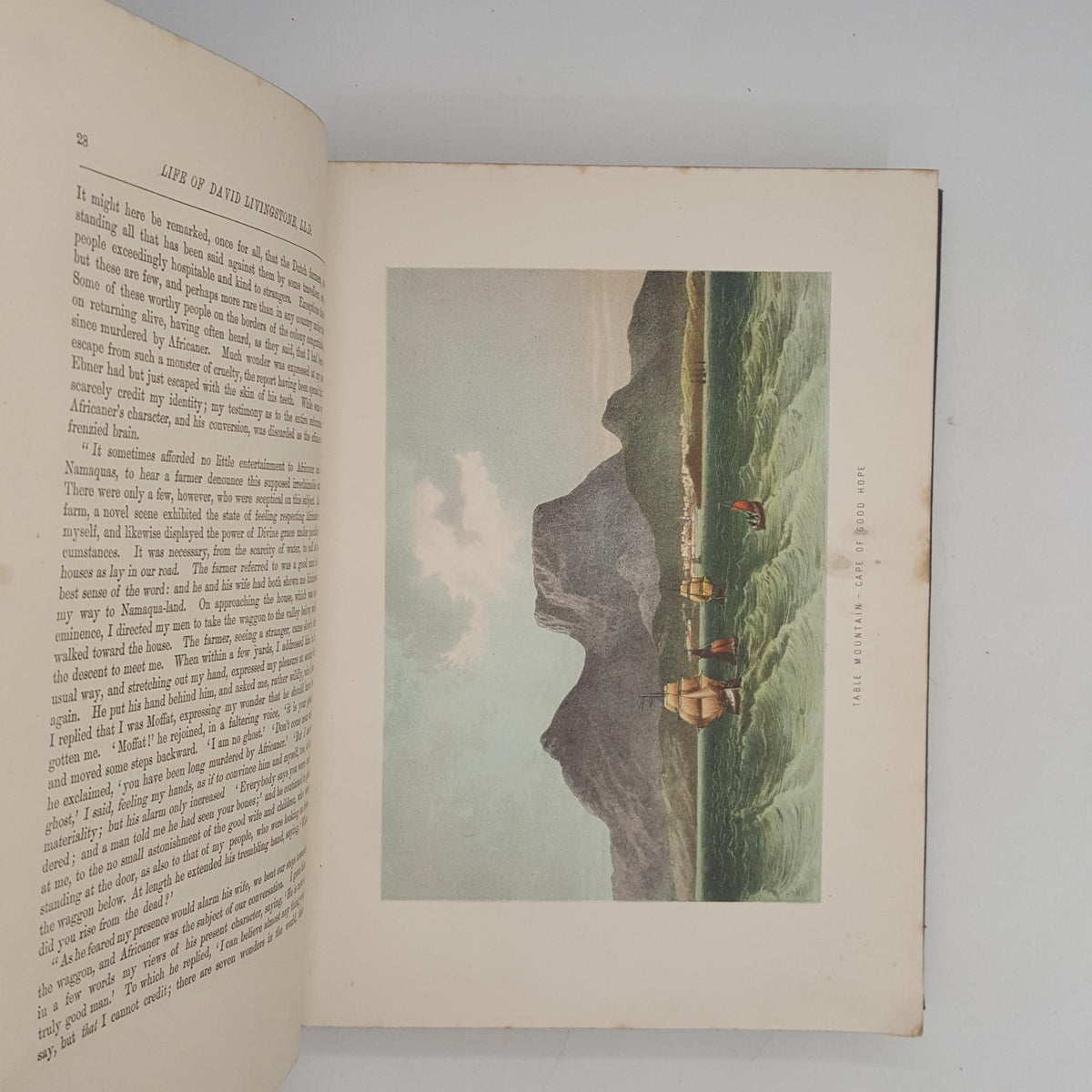 The Life &amp; Explorations of Dr. Livingstone - Adam and Co. c.1870