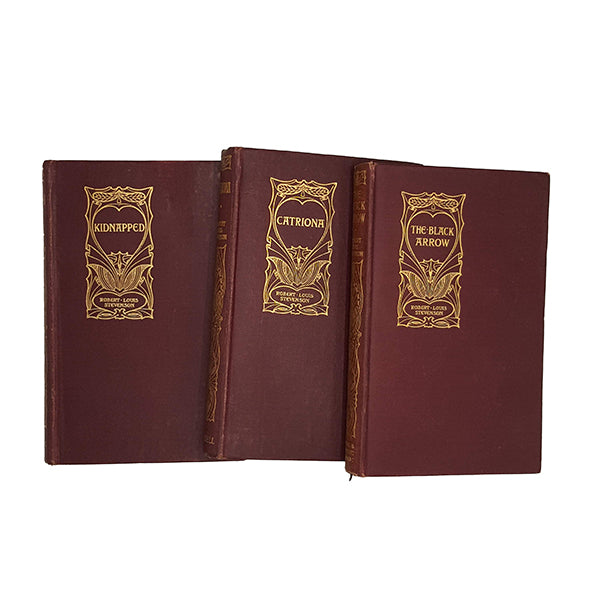 R. L. Stevenson Collected Works - Cassell, 1908 (3 Books)