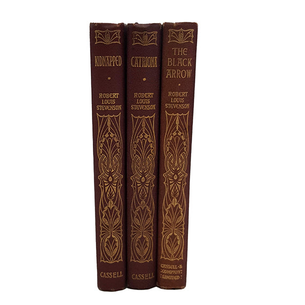 R. L. Stevenson Collected Works - Cassell, 1908 (3 Books)
