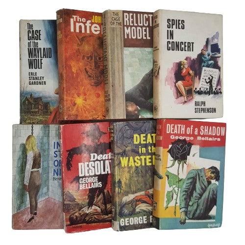Decorative Crime Fiction Collection, c.1960 (16 Dust-jacket Books)