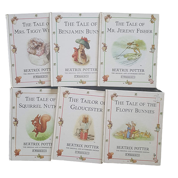 Beatrix Potter’s The Peter Rabbit Books - Warne, 1996 (6 White Books)