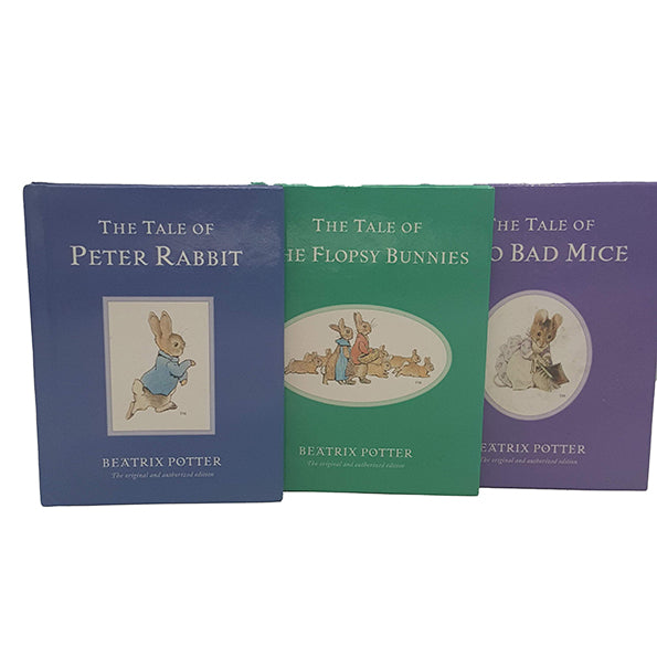 Beatrix Potter’s Peter Rabbit, Two Bad Mice and The Flopsy Bunnies - Warne, 2002 (3 Books)