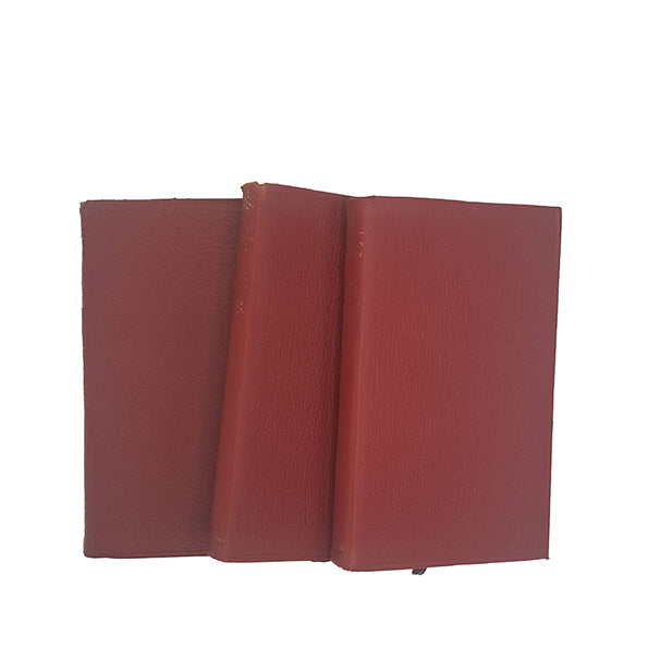 Charles Dickens Novels - Collins, Leather (3 Red Books)