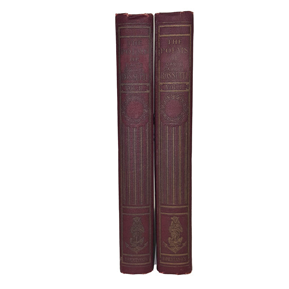 The Poems of Dante Gabriel Rossetti, Vols. I-II, 1923 (2 Books)