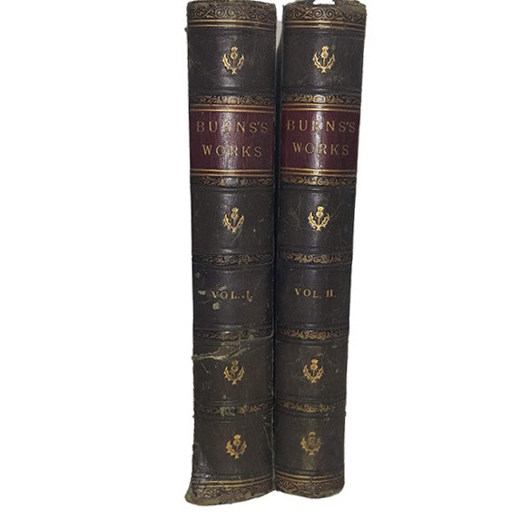 The National Burns, Vols. I-II - William Mackenzie, c.1893 (2 Books)