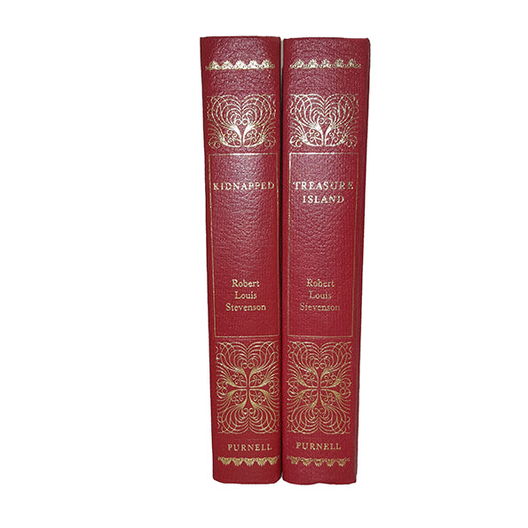 Treasure Island and Kidnapped by Robert Louis Stevenson - Purnell (2 Books)