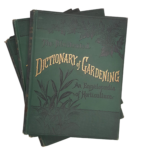 The Illustrated Dictionary of Gardening by George Nicholson (7 Books)