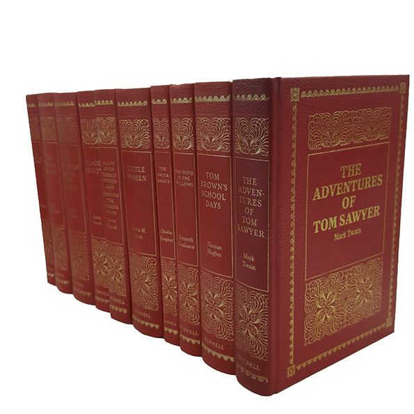 Little Women etc. Red Decorative Classics (10 Books)
