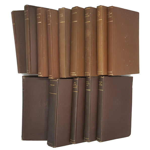 The Works of Shakespeare - Cambridge, c1921 (15 books)