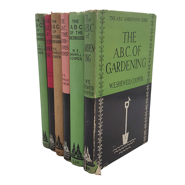 The A.B.C. Gardening Series by W.E. Shewell-Cooper, 1954-62 (6 Books)