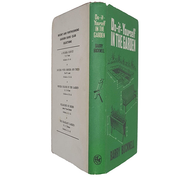 Do-It-Yourself In The Garden by Barry Bucknell - The Garden Book Club, 1965