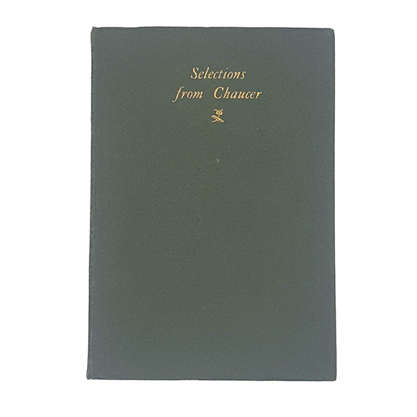 Selections from Chaucer - Ginn &amp; Company 1934