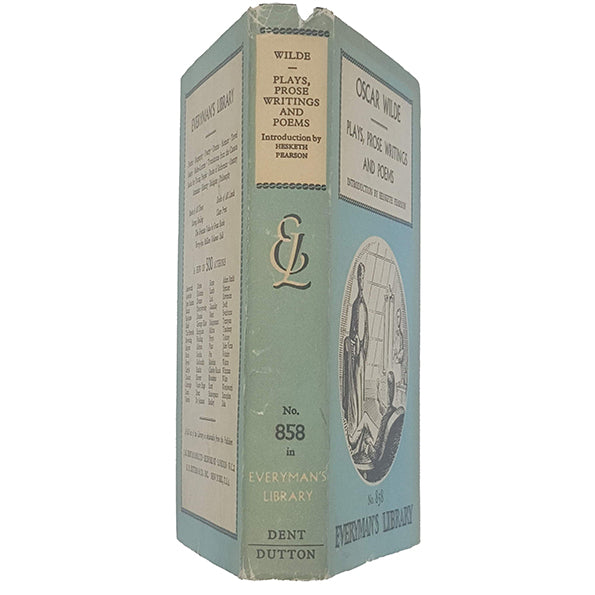 Oscar Wilde’s Plays, Prose Writings and Poems - Dent 1962