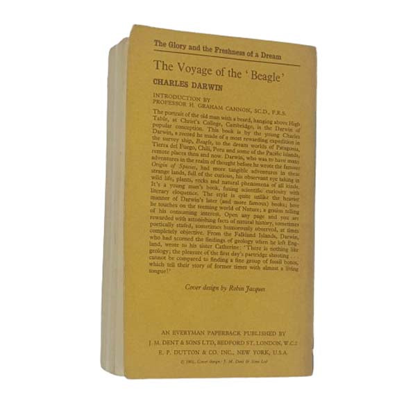 Charles Darwin's The Voyage of the Beagle - Dent 1961