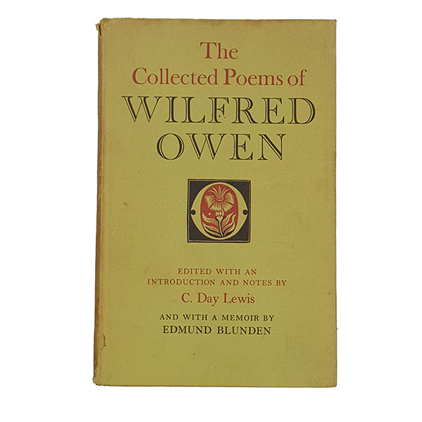 The Collected Poems of Wilfred Owen - Chatto &amp; Windus 1964