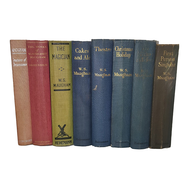 W. Somerset Maugham Collected Works - Heinemann, 1st eds. (8 Books)