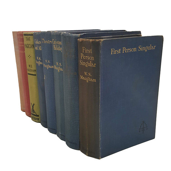 W. Somerset Maugham Collected Works - Heinemann, 1st eds. (8 Books)