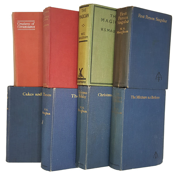 W. Somerset Maugham Collected Works - Heinemann, 1st eds. (8 Books)