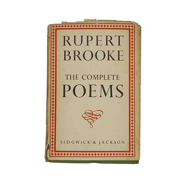 Rupert Brooke, The Complete Poems - Sidwick &amp; Jackson 1953