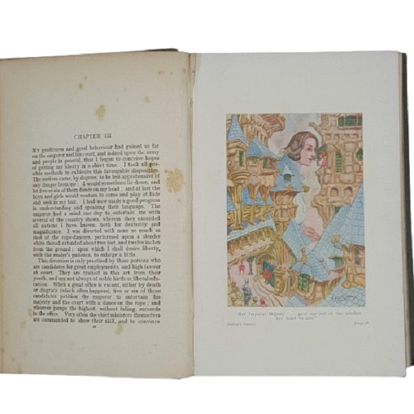 Gulliver's Travels by Jonathan Swift - Ward Lock &amp; Co 1910