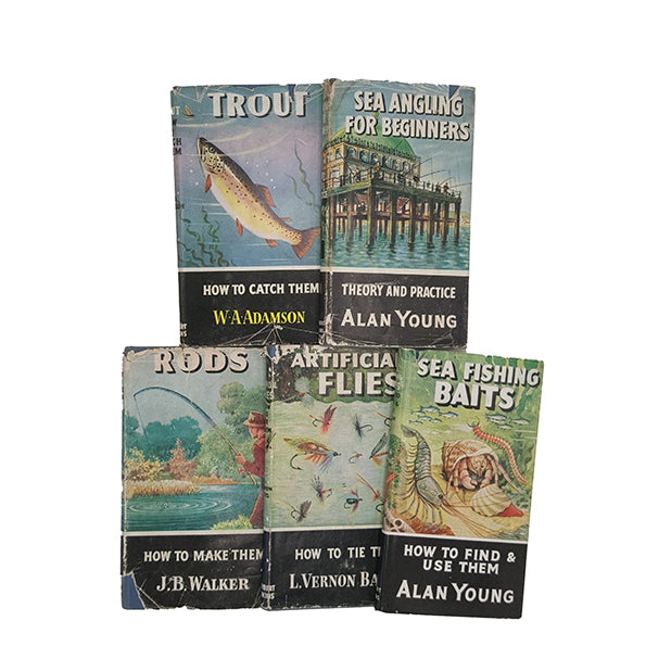Fishing Book Collection - Herbert Jenkins (5 Books)