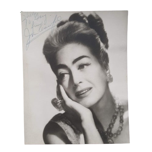 The Films of Joan Crawford with Signed Photo and Letter