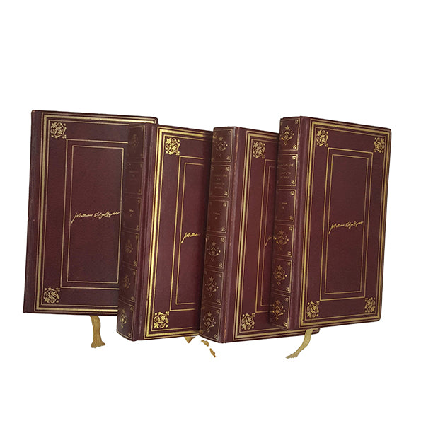 Shakespeare Complete Works Volumes 1-4, Comedies, Histories, Tragedies and Poems - Heron, (4 Books)
