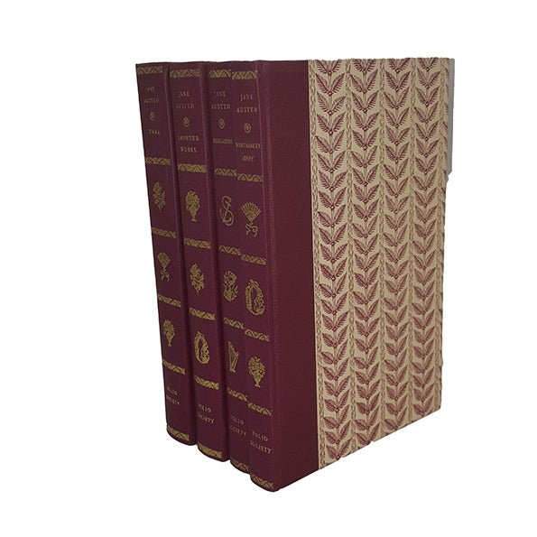 Jane Austen's Emma, Persuasion, Northanger Abbey, Shorter Works - Folio 1991 (4 Books)