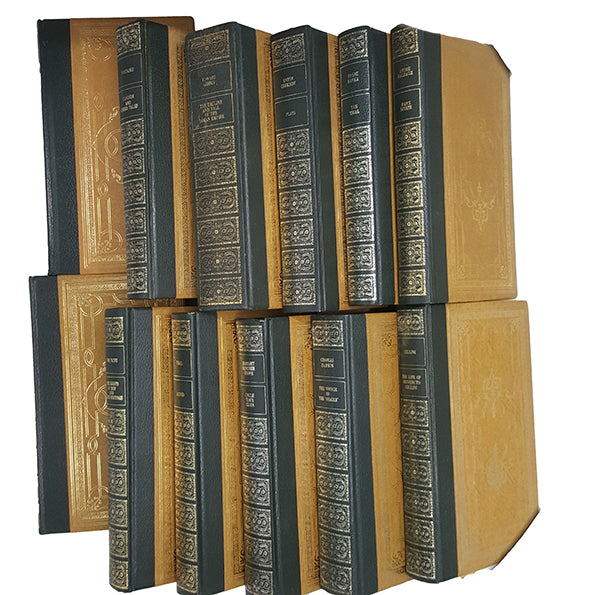 Decorative 1970s Heron Books Voltaire, Kafka, Freud Etc. (12 Books)