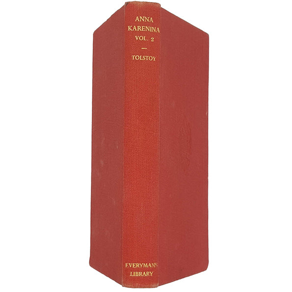 Tolstoy's Anna Karenina Volume 2 - J. M. Dent 1949