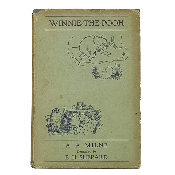 Winnie The Pooh by A.A. Milne - Methuen 1934