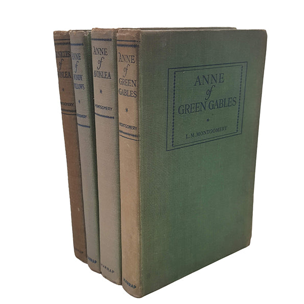 L. M. Montgomery's Anne of Green Gables Collection - Harrap, 1951-3 (4 Books)