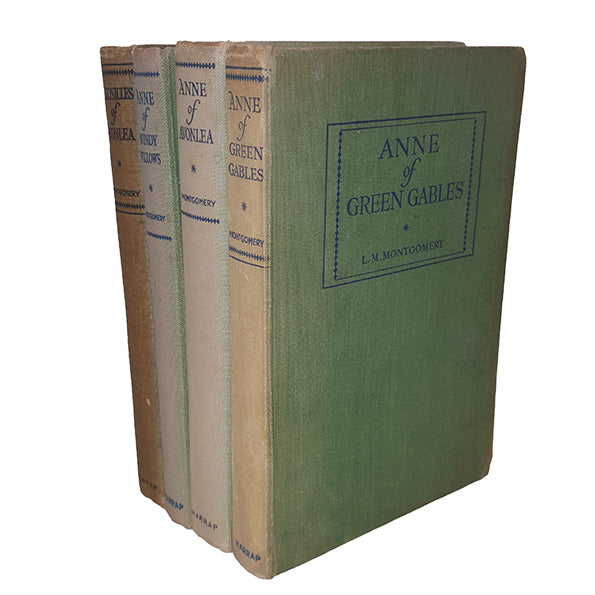 L. M. Montgomery's Anne of Green Gables Collection - Harrap, 1951-3 (4 Books)