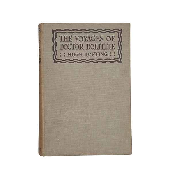 The Voyages of Doctor Dolittle by Hugh Lofting - Jonathan Cape, 1927