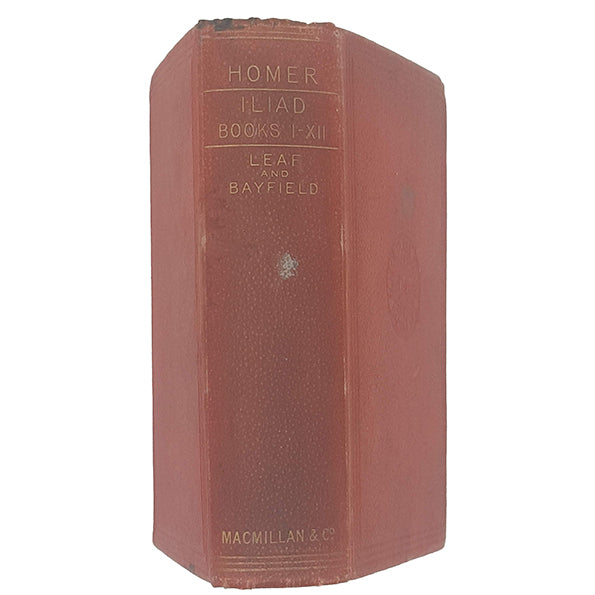 Homer's The Iliad Books I - XII - Macmillan 1908