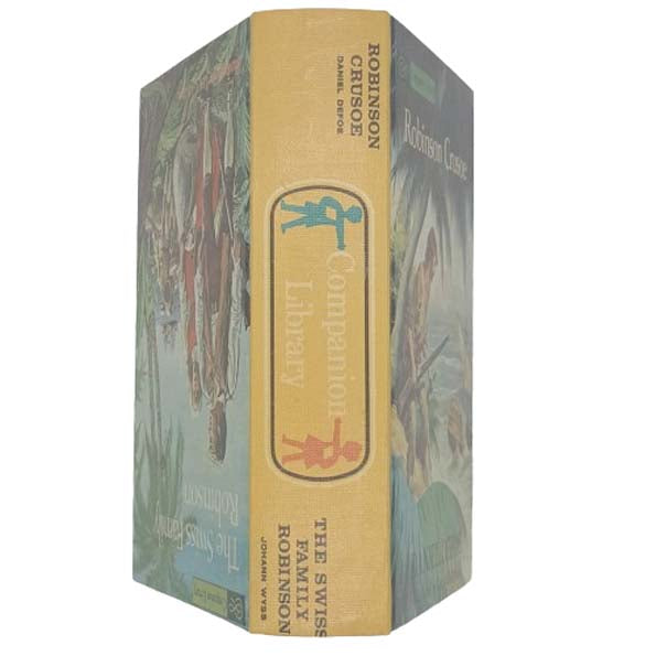 Companion Library, Swiss Family Robinson and Robinson Crusoe - Grosset 1963